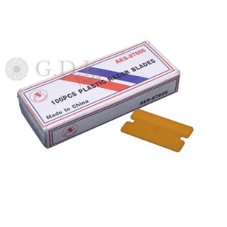 Picture of Plastic Razor Blades (100 Pack)