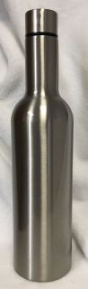 25oz Wine Bottle - Silver