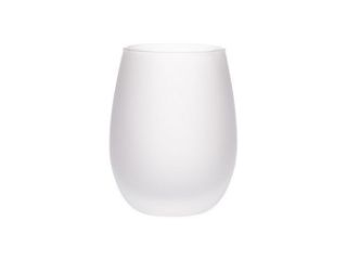 12oz Stemless Wine Glass Frosted