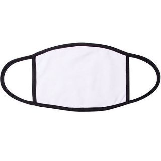 Picture of Polyester Mask with Black Edge / Elastic Ear - Large