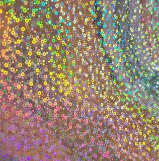 Styletech Metalized Holographic Film-9000 Series - 805 Bubbles Vinyl