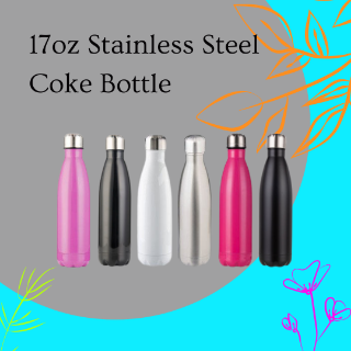 17oz Stainless Steel Coke Bottle