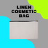 Linen Cosmetic Bag